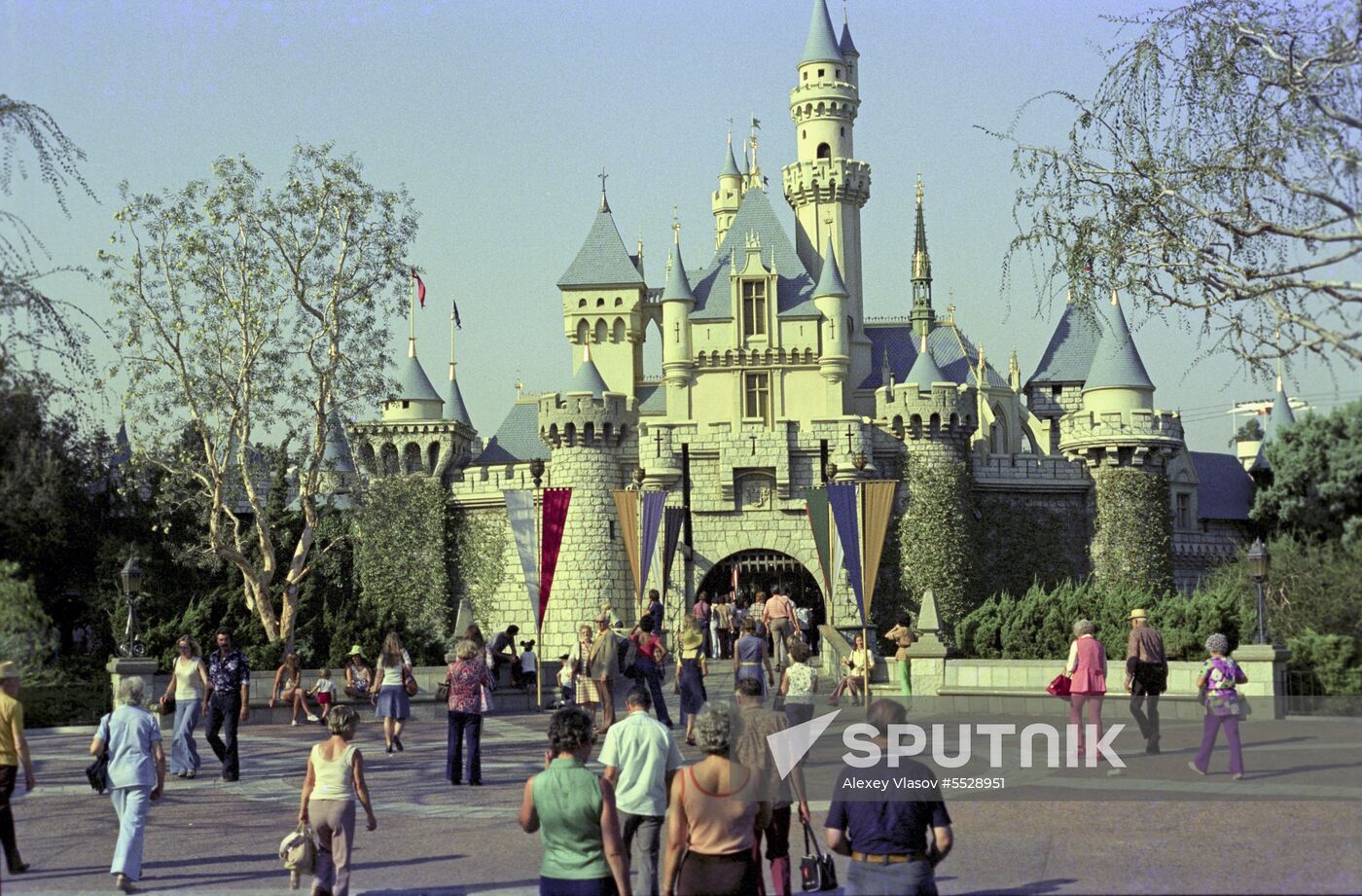 Disneyland amusement park in California