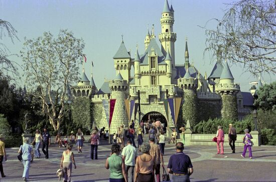 Disneyland amusement park in California