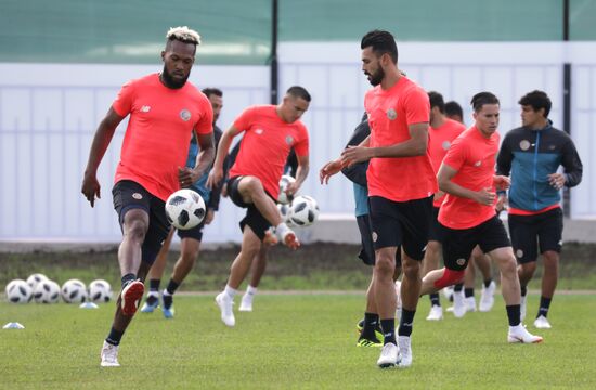 Russia World Cup Costa Rica Training