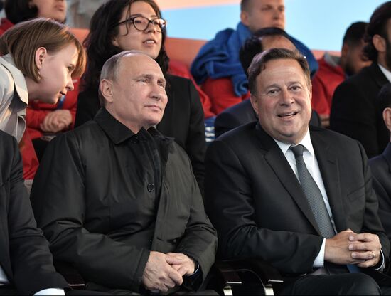 President Putin attends gala concert marking FIFA World Cup opening