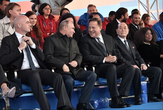 President Putin attends gala concert marking FIFA World Cup opening