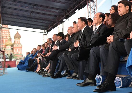 President Putin attends gala concert marking FIFA World Cup opening