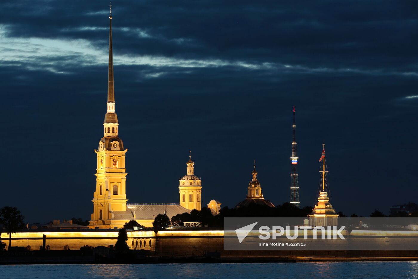TV towers lit up in 2018 FIFA World Cup host cities