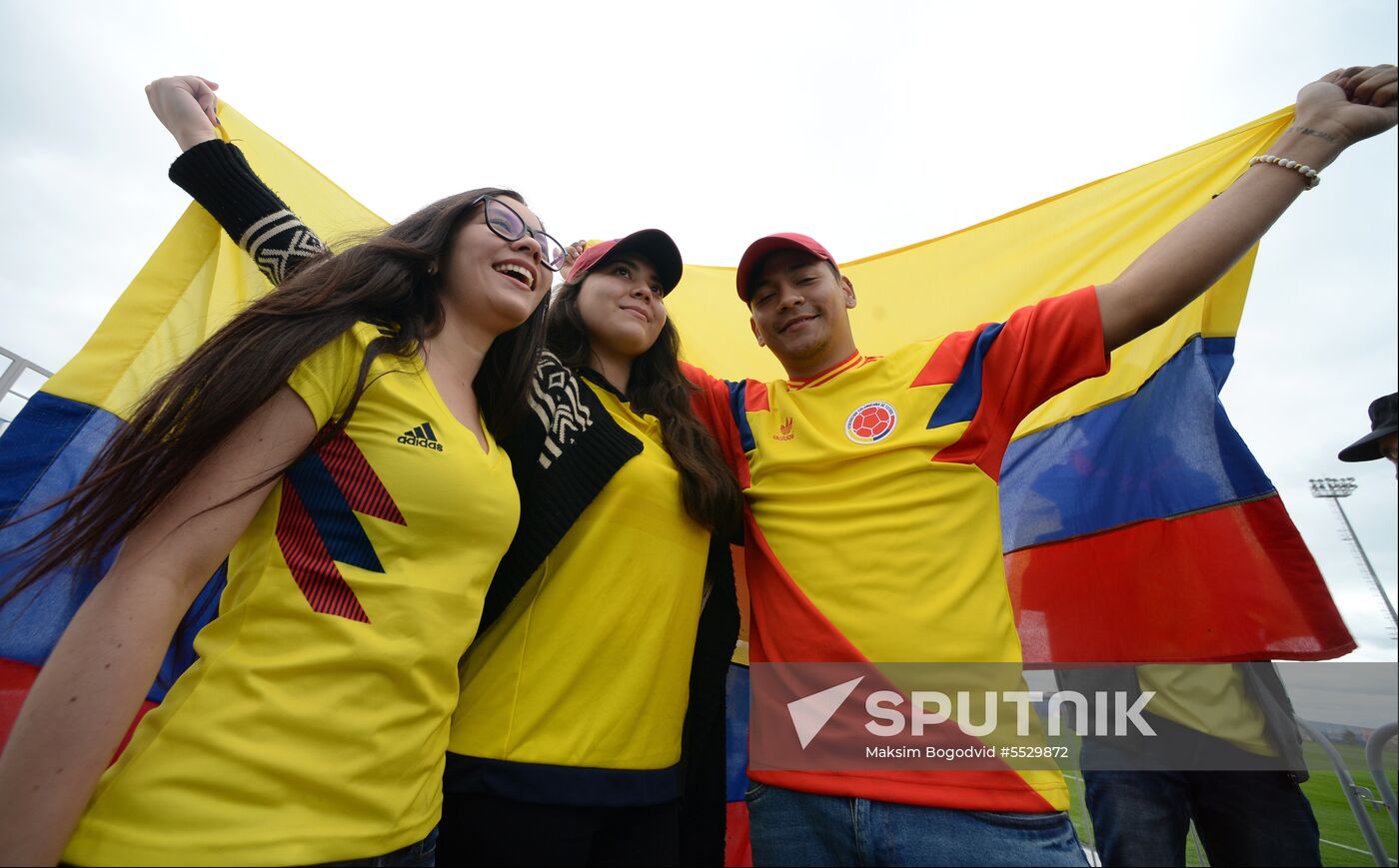 Russia World Cup Colombia Training
