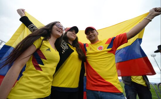 Russia World Cup Colombia Training
