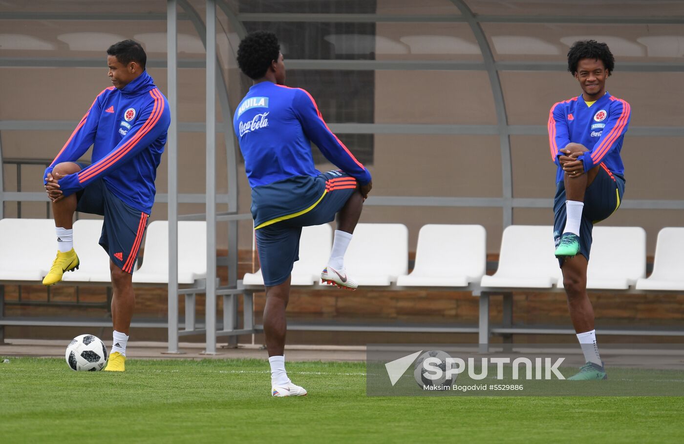Russia World Cup Colombia Training