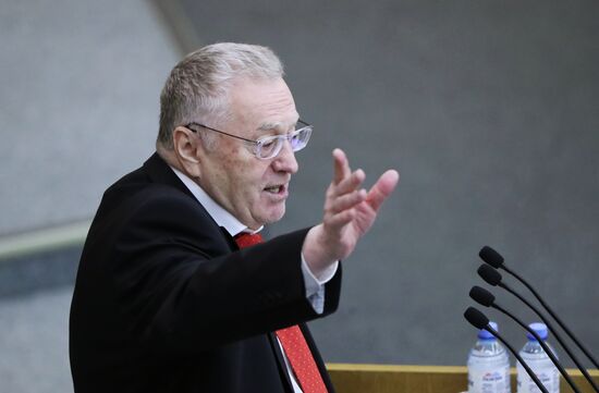 State Duma plenary meeting