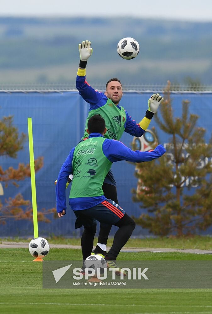 Russia World Cup Colombia Training