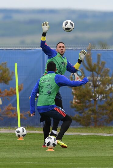 Russia World Cup Colombia Training