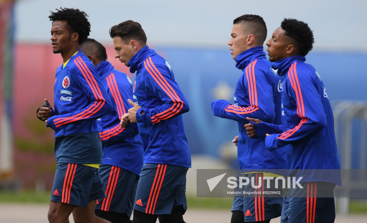 Russia World Cup Colombia Training