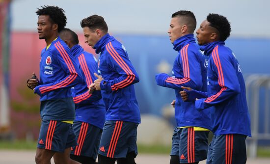 Russia World Cup Colombia Training