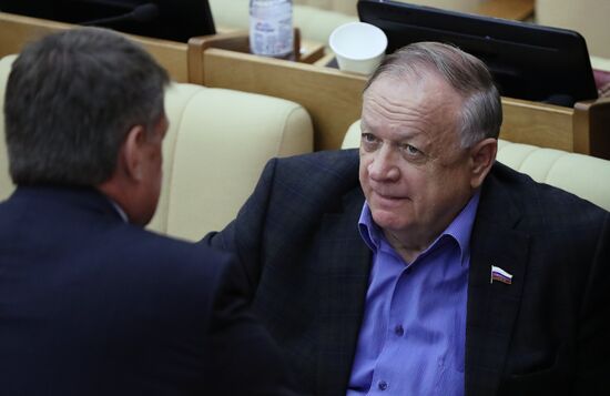 State Duma plenary meeting
