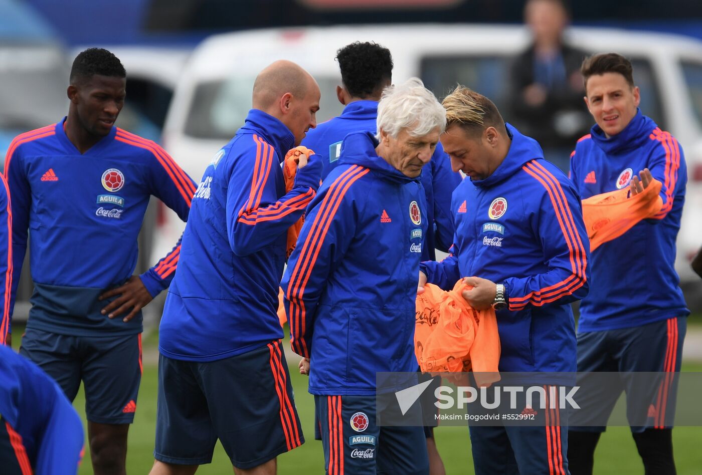 Russia World Cup Colombia Training