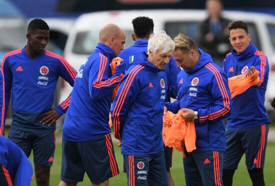 Russia World Cup Colombia Training