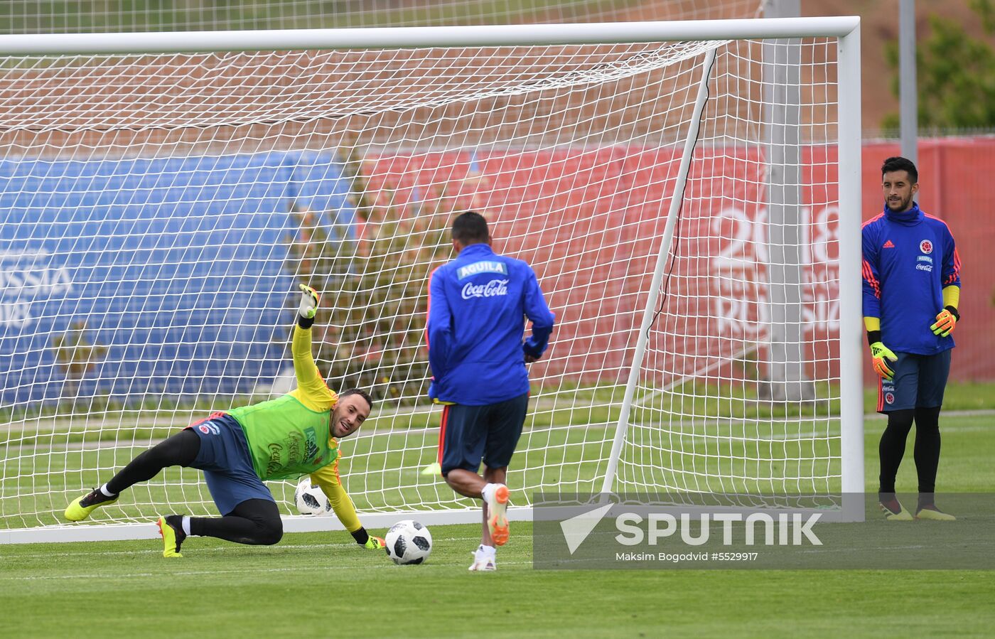 Russia World Cup Colombia Training