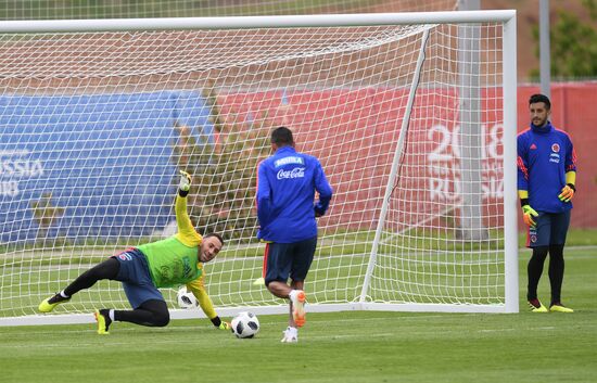 Russia World Cup Colombia Training