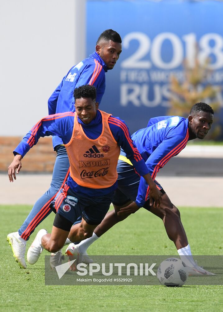Russia World Cup Colombia Training