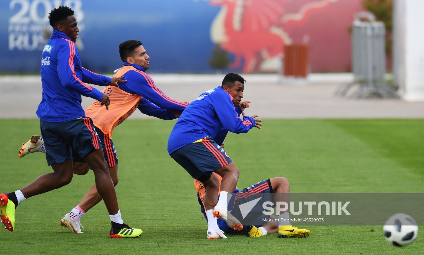 Russia World Cup Colombia Training