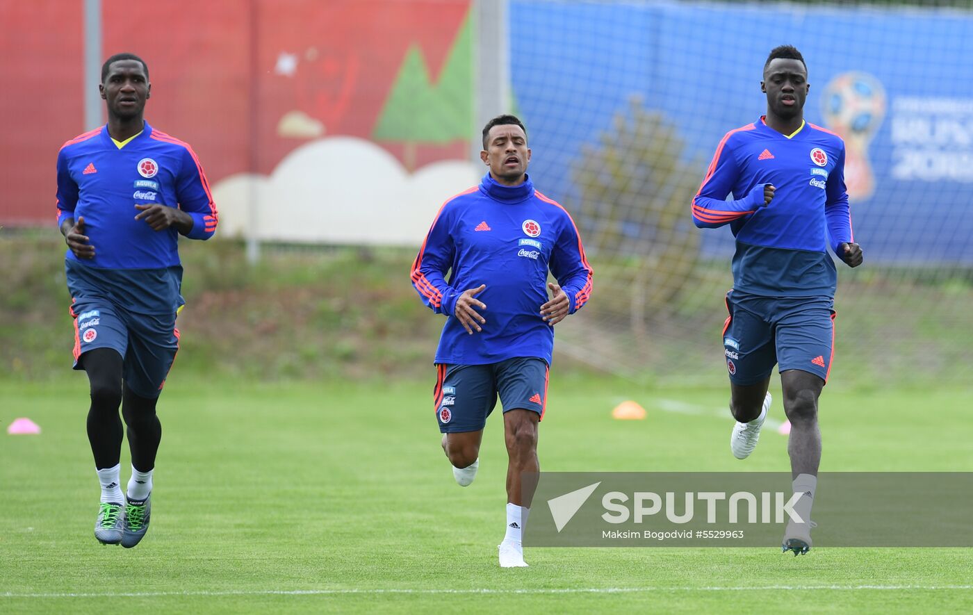 Russia World Cup Colombia Training