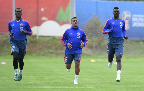 Russia World Cup Colombia Training