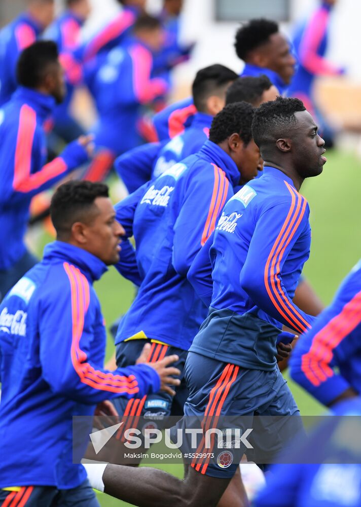 Russia World Cup Colombia Training