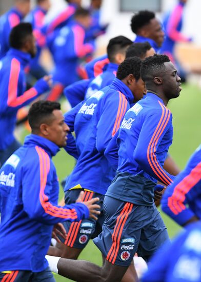 Russia World Cup Colombia Training