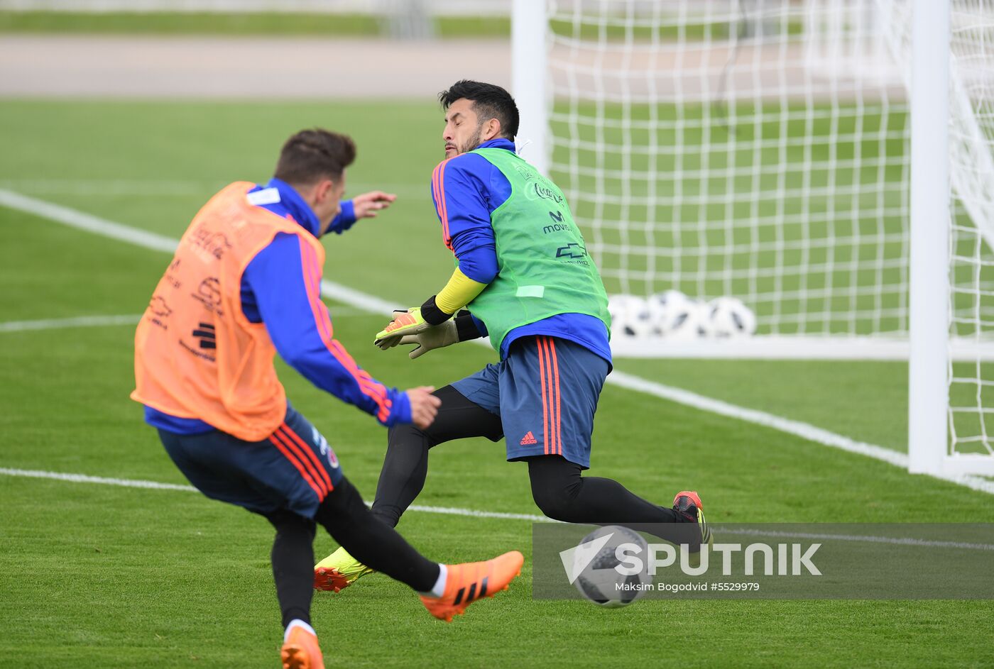 Russia World Cup Colombia Training