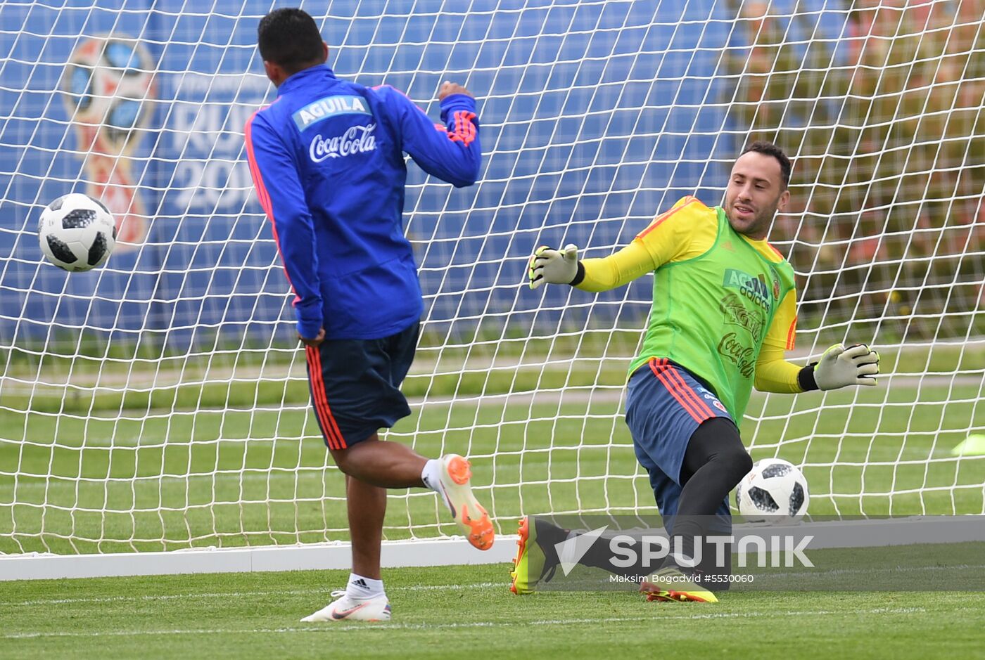 Russia World Cup Colombia Training