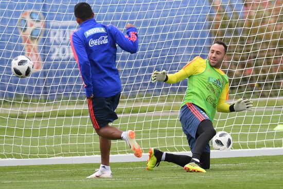 Russia World Cup Colombia Training
