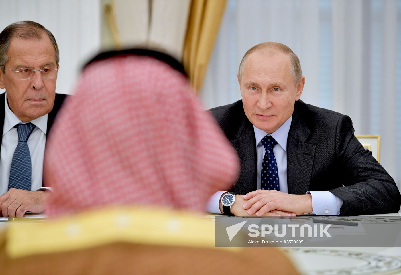 President Putin meets with Saudi Crown Prince Mohammad bin Salman Al Saud