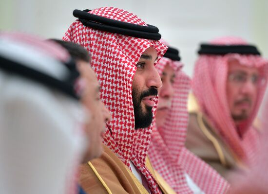 President Putin meets with Saudi Crown Prince Mohammad bin Salman Al Saud