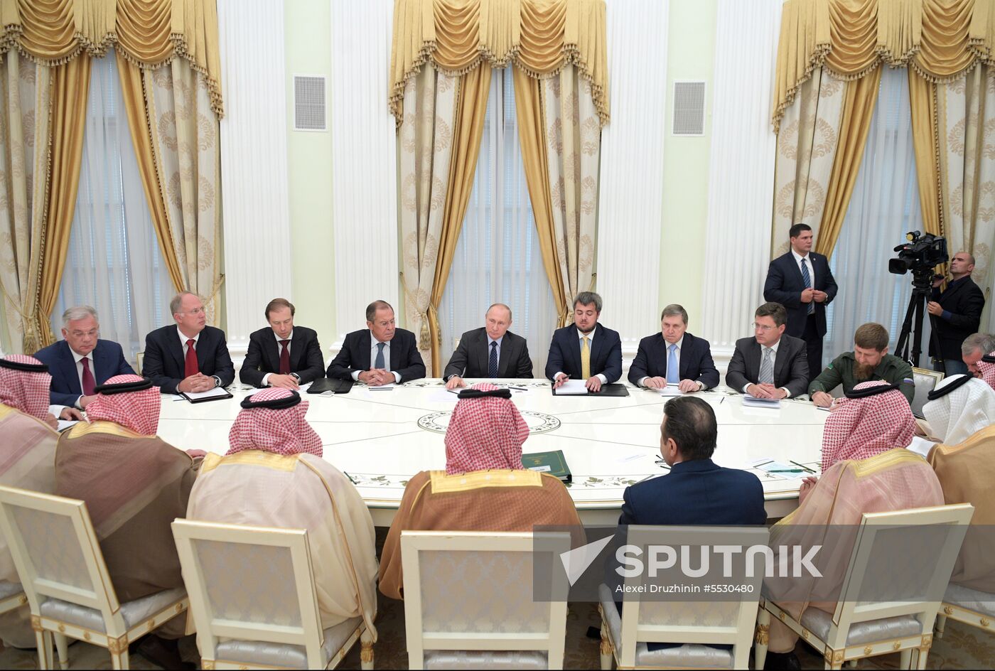 President Putin meets with Saudi Crown Prince Mohammad bin Salman Al Saud