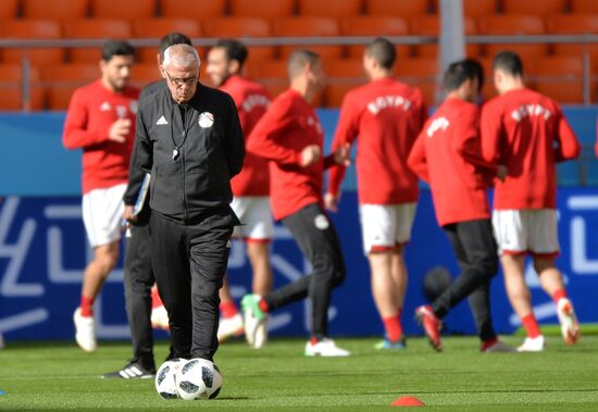Russia World Cup Egypt Training