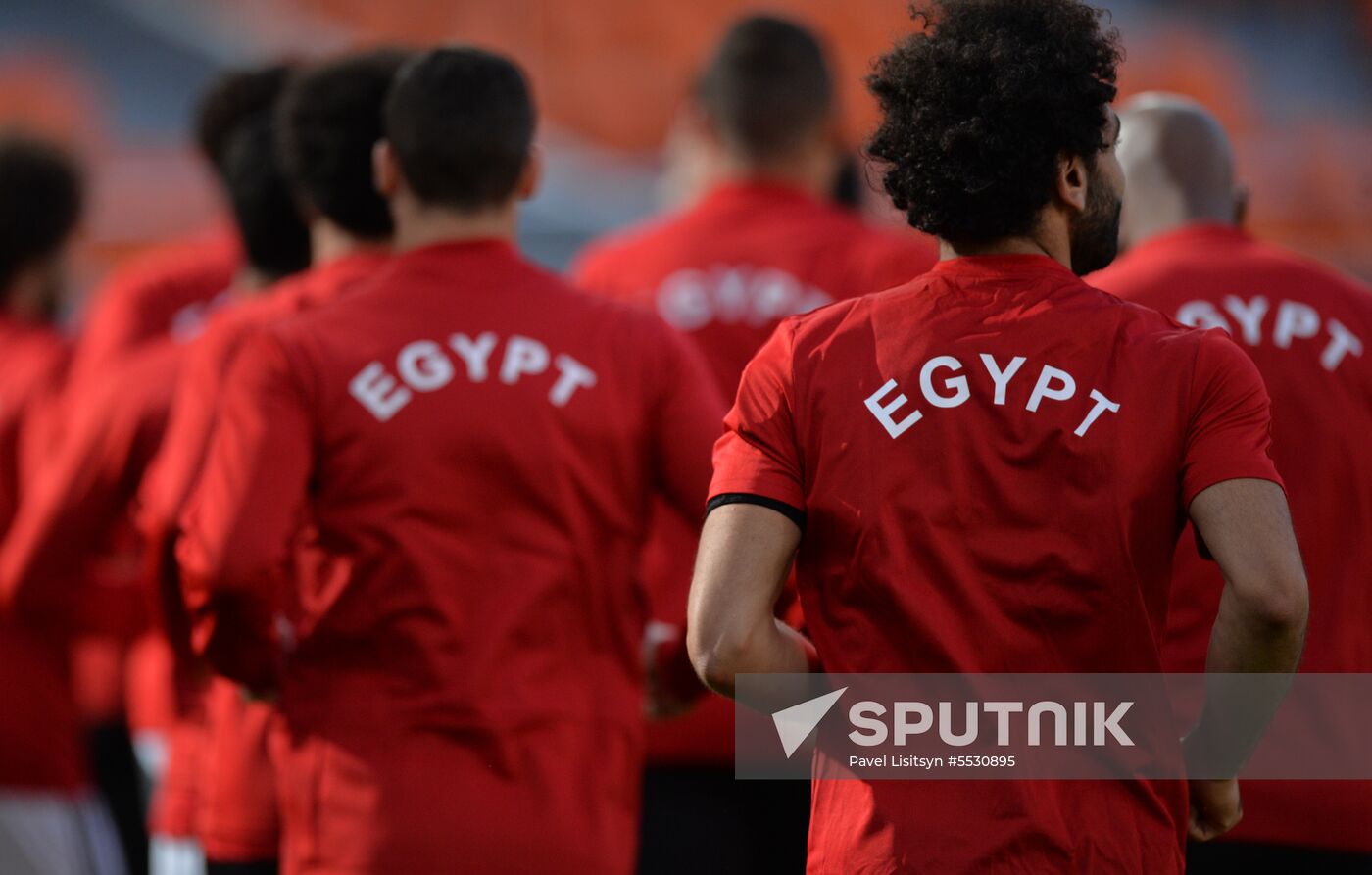 Russia World Cup Egypt Training