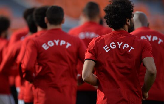 Russia World Cup Egypt Training
