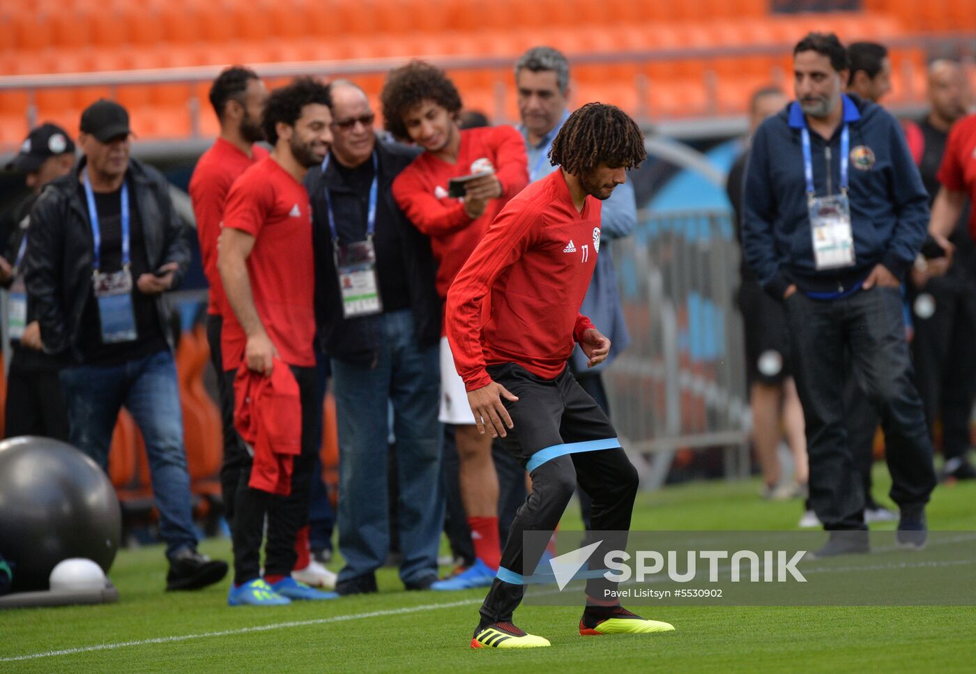 Russia World Cup Egypt Training