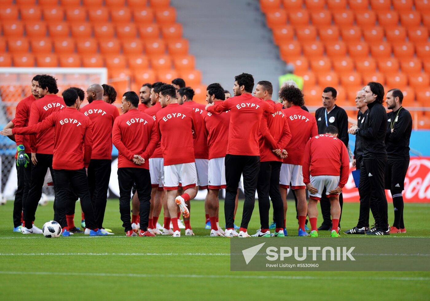Russia World Cup Egypt Training