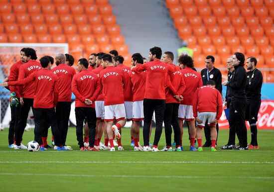 Russia World Cup Egypt Training