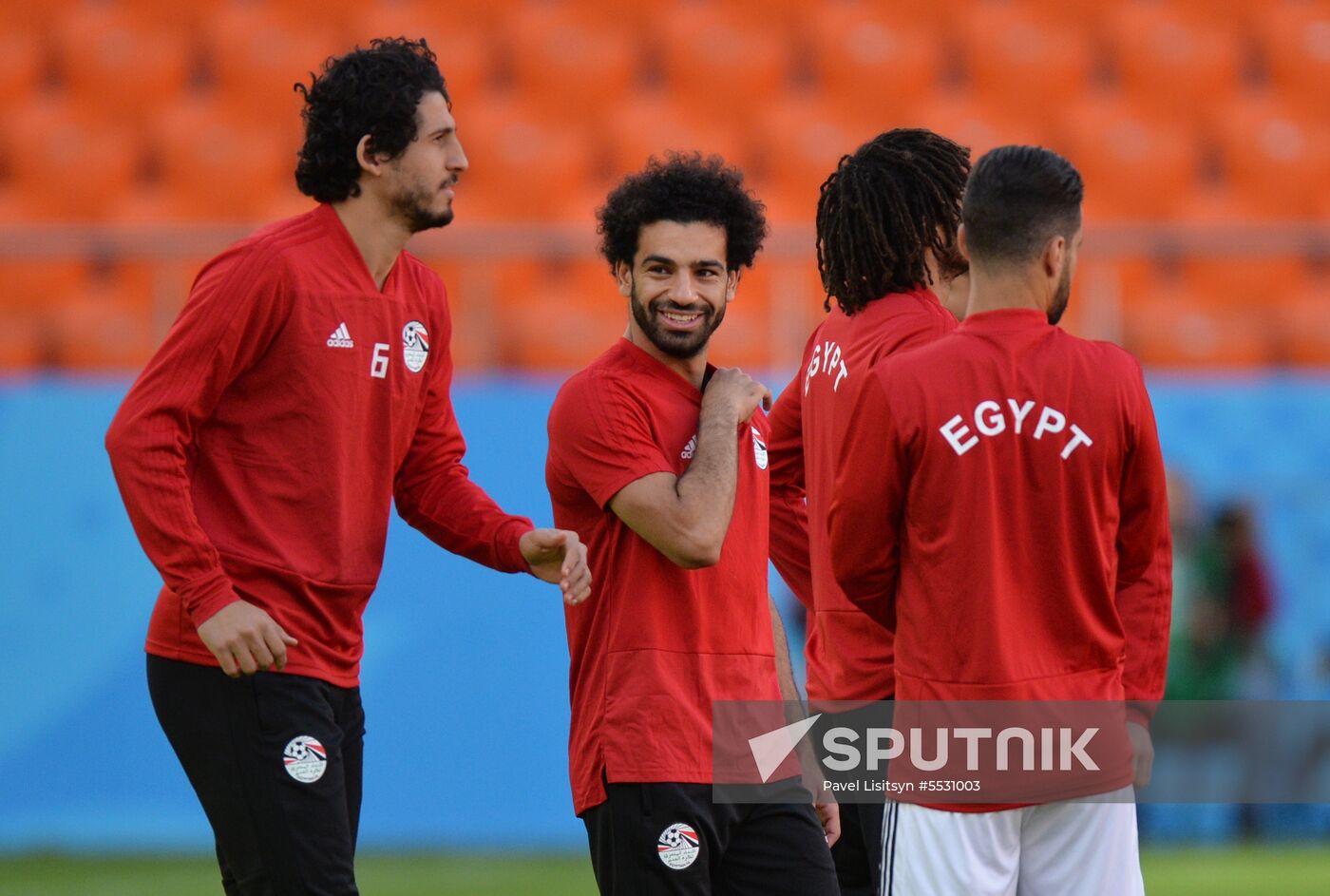 Russia World Cup Egypt Training
