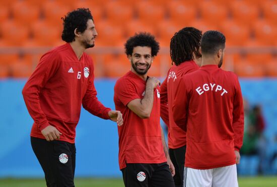 Russia World Cup Egypt Training