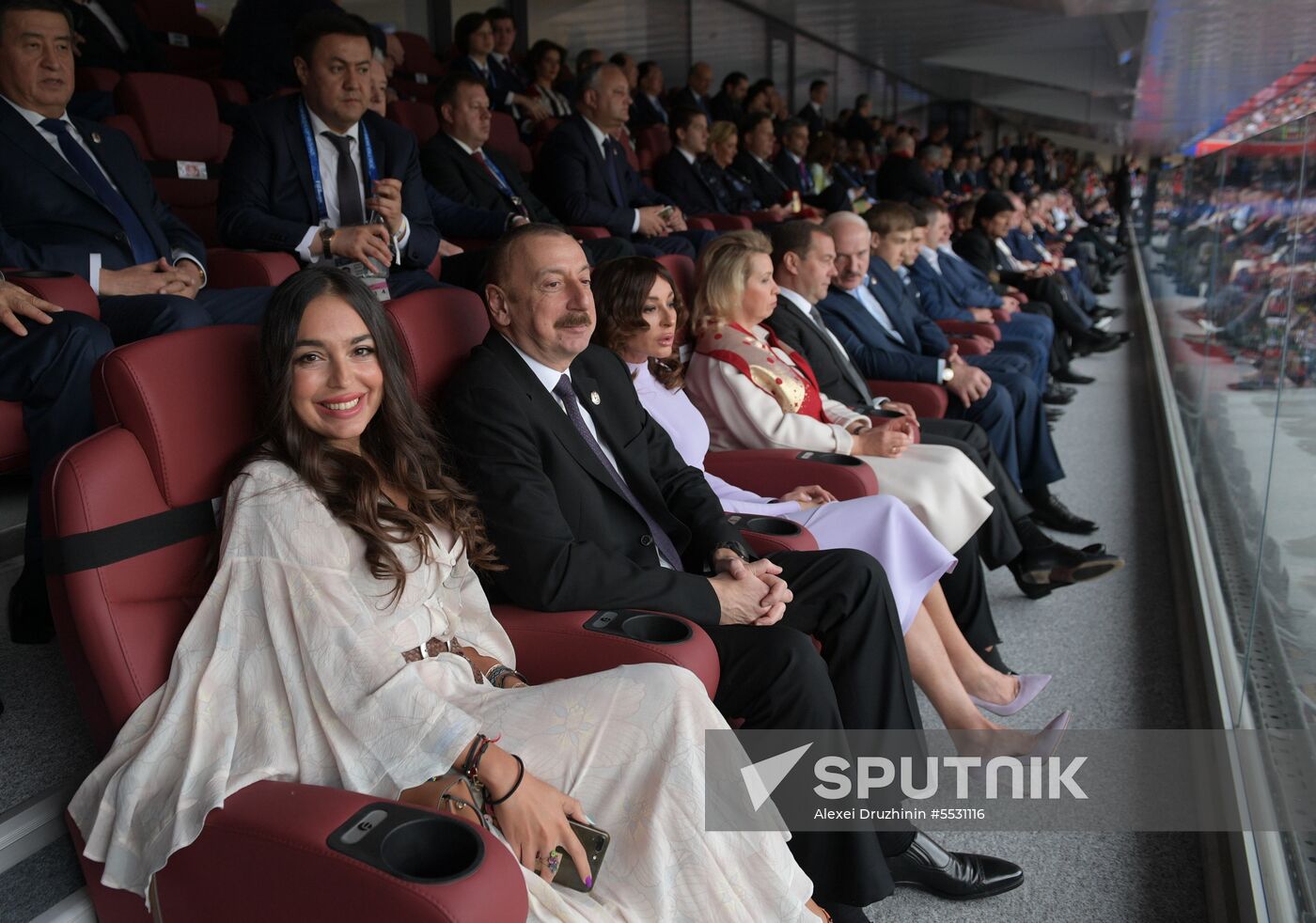 President Putin, PM Medvedev attend 2018 FIFA World Cup opening ceremony
