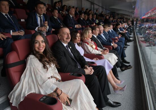 President Putin, PM Medvedev attend 2018 FIFA World Cup opening ceremony