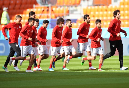 Russia World Cup Egypt Training