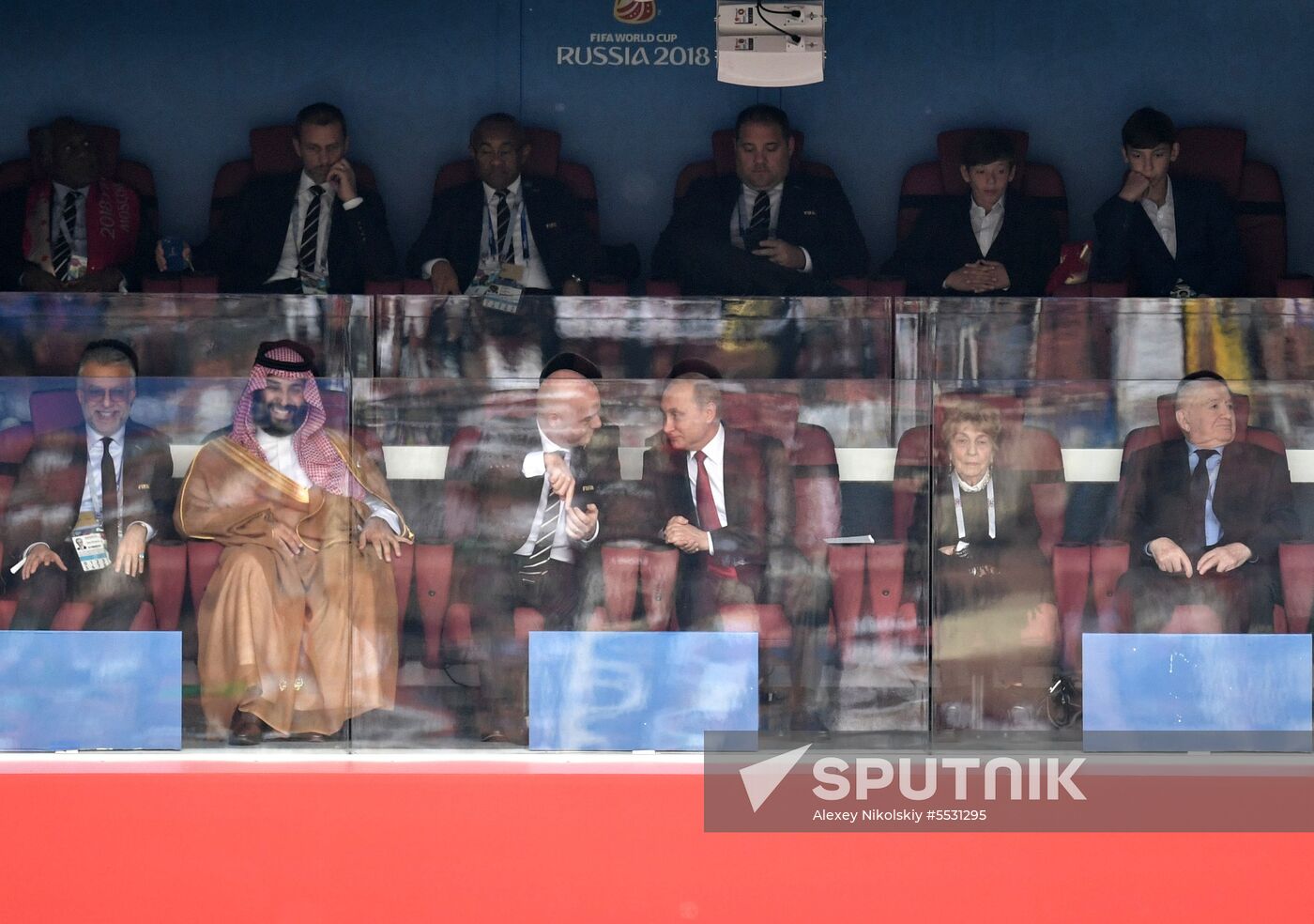 President Putin, PM Medvedev attend 2018 FIFA World Cup opening ceremony