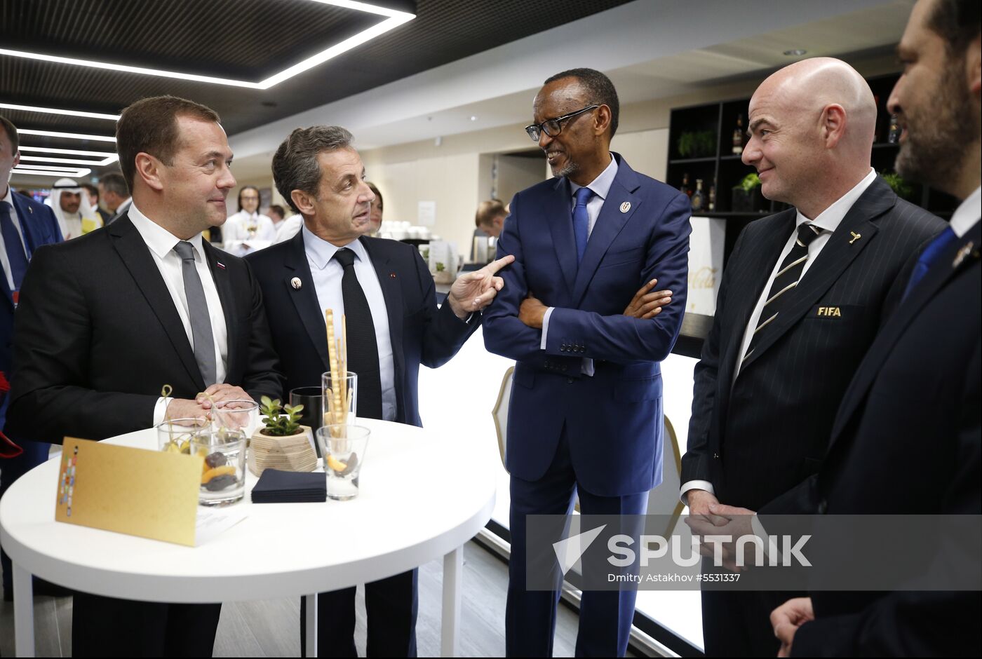 President Putin, PM Medvedev attend 2018 FIFA World Cup opening ceremony