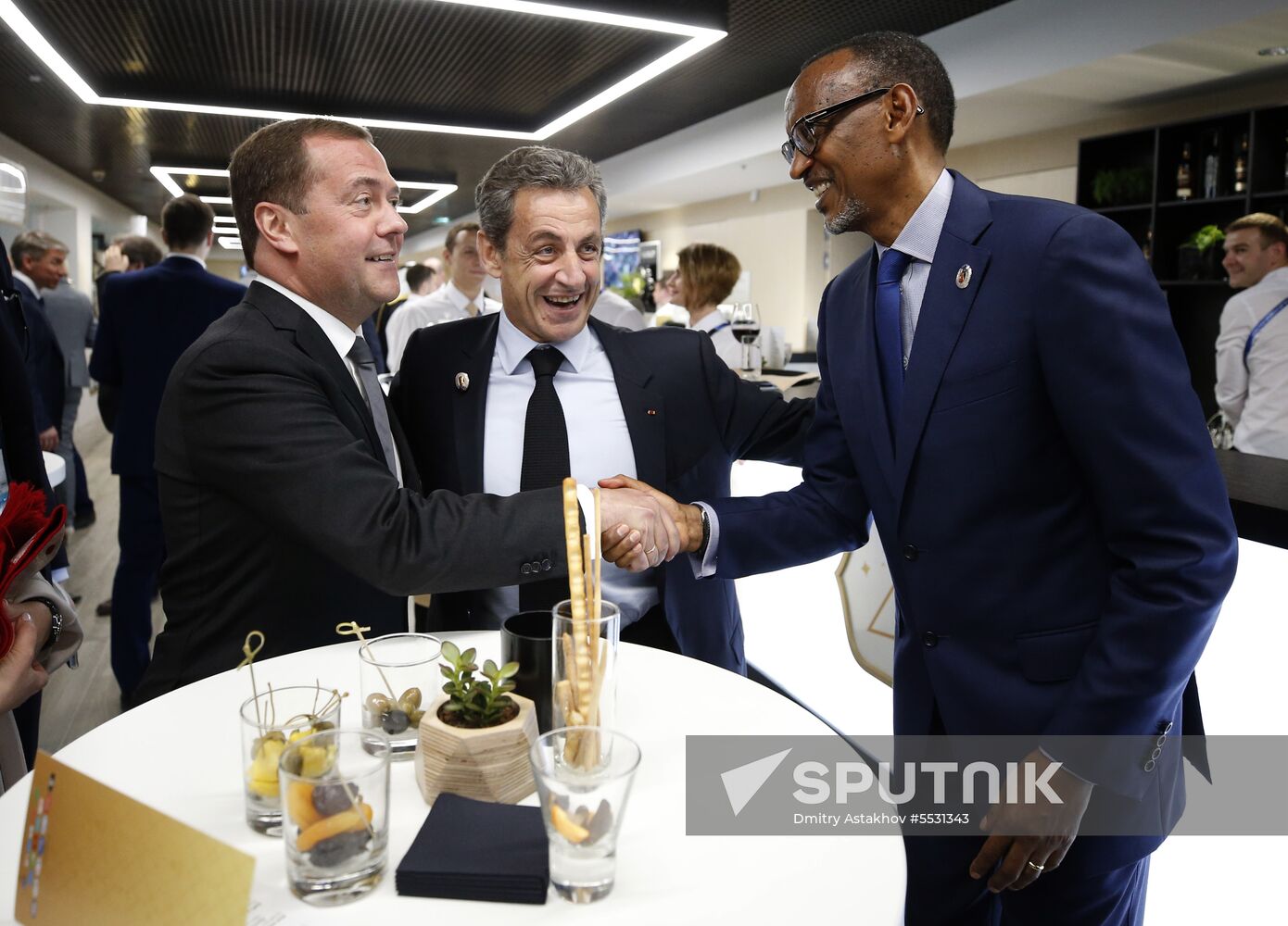 President Putin, PM Medvedev attend 2018 FIFA World Cup opening ceremony