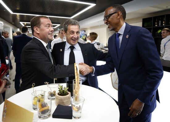 President Putin, PM Medvedev attend 2018 FIFA World Cup opening ceremony
