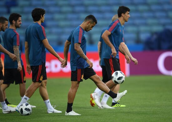 Russia World Cup Spain Training