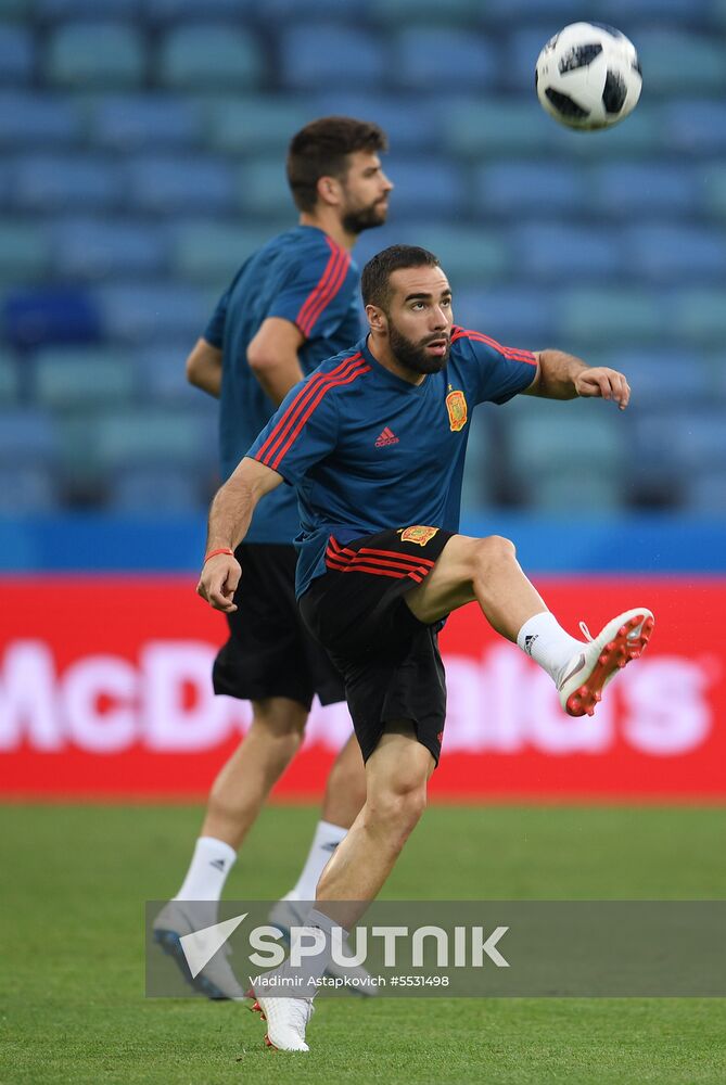 Russia World Cup Spain Training