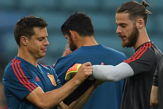 Russia World Cup Spain Training